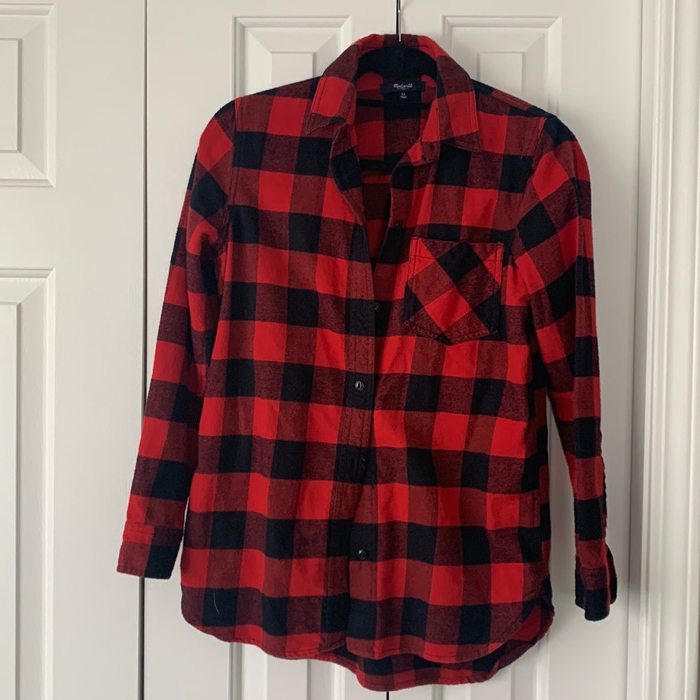 Madewell Buffalo Plaid Button Down